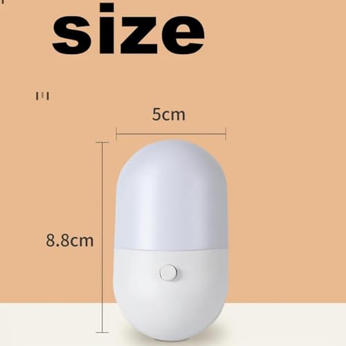 Image of ascension 1 Pc Plug in Night Lamp Night Light Energy Saving LED Plug in Lamp for Children Kids Bedroom Kids Bithday Return Gift, Assorted Color