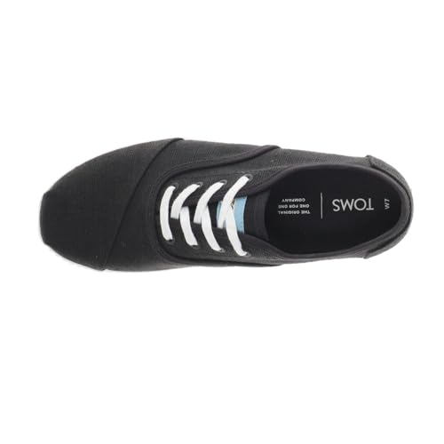 TOMS Womens Cordones Indio Lace Up Sneakers Shoes Casual - Black4