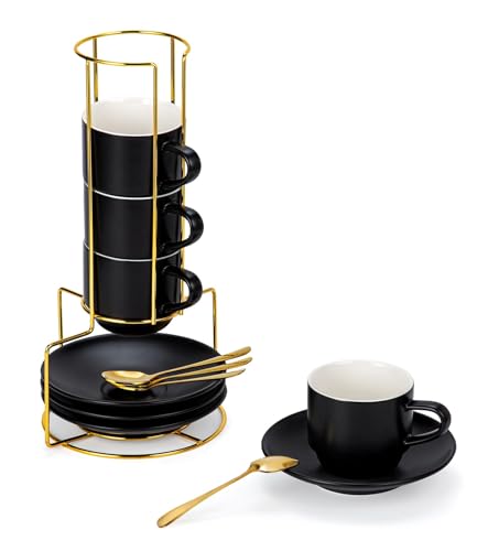 Lareina 8 Oz Matte Porcelain Cups