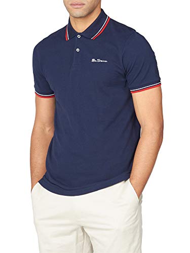 Ben Sherman Herren Signature Polo Poloshirt Not Applicable, Blau (Dark Navy...