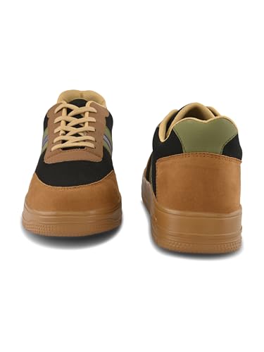 Image of Centrino Men's Sneakers | Cushioned Insole Comfortable Shoes | Trendy & Stylish Modern Sneakers | Durable Lightweight Sole Casual Walking Footwear (8184)