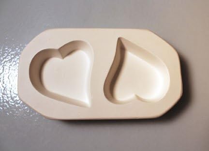 LF124 Cast A Cab Heart Glass Mold for Kiln Work $19 Retail