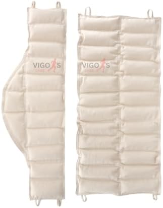 moist heat therapy hydrocollator pack for physiotherphy pain relief, hote pack bag for pain relief, steam hot pack set - Pack Of 4 SET (Lumber,Cervical 2Pcs)
