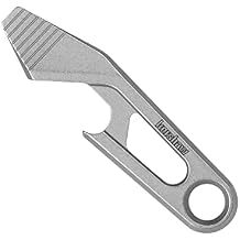 Kershaw Recap Multi-Tool, Stainless Steel, EDC Multi-Tool with Bottle Opener, Pry Bar, and Flathead Screwdriver Tip, Integrated Lanyard Hole, for Key Ring, Pocket or Purse Carry