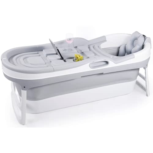 Hello Bath ® Ihrer eigenen faltbare Badewanne zu entspannen fur Erwachsene | 148 cm Lange | Ideal für kleine Badezimmer | Mobile tragbare Klappbadewanne zum Aufstellen |