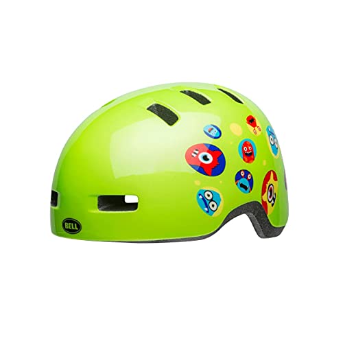 Casque enfant Bell Lil Ripper pour vélo et trottinette jaune Fluo
