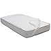 Beautyrest Kids Silver DualCool Technology Fitted Baby Crib Mattress Pad Cover | Waterproof | 52â€ x 28â€ | Machine Washable, White.