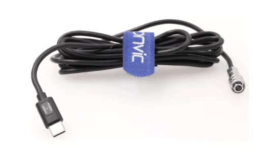 Câble Weipu 2 broches vers USB C pour tourner en extérieur avec BMPCC 4K