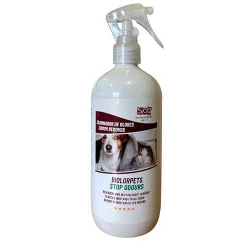 Eliminador de Olores para Perros y Gatos Instantáneo | Neutralizador Enzimático Antiolor | Quita Olor a Orina, Pipí y Malos Olores | Tratamiento Microbiológico