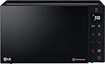 LG MH6535GDS Forno Microonde Smart Inverter con Grill al Quarzo, 25 Litri, 1000 W, Programmi Automatici, Livelli di Potenza Regolabili, Cottura a Vapore - Nero
