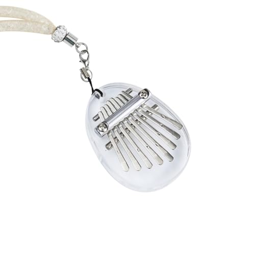 VANZACK Solid Thumb Piano Mini 8-key Kalimba Finger Piano Music Instrument Safe for Boys and Girls