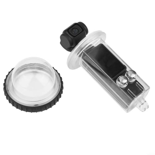 Carcasa impermeable 40m Pocket 3 en PC transparente para buceo y surf 7