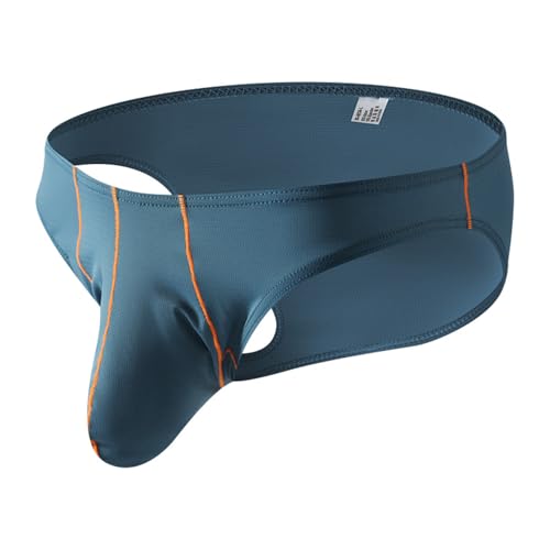 WINDAY Men's Briefs Ice Silk Low Rise Bikini Briefs Soft Moisture Wicking Underwear4