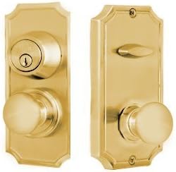 Weslock 1501I Lifetime Polished Brass Weslock 150