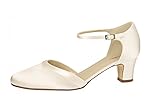 Rainbow Club Damen Letty Pumpe, Ivory Creme, 41 EU