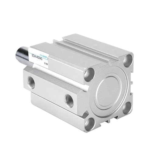 Vérin pneumatique double effet SDA80 alésage robuste course 45 mm