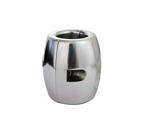 Bondage Masters CBT Balls Stretcher Weight, Heavy Scrotum Stretcher Cock and Ball Clamp, Silver