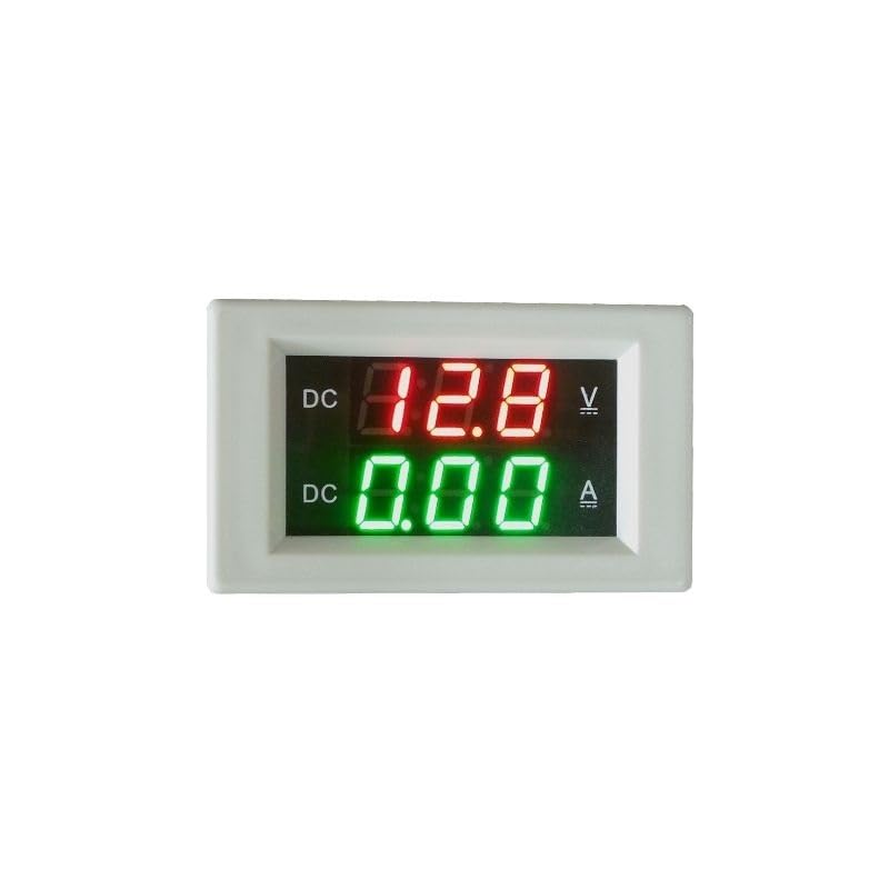 YB4835VA DC 100V 300V 600V Digital Voltmeter Ammeter Voltage Current Meter LED Display VA 1Pcs(Size:1000A(75MV)_DC0-600V), Isolation Meter(W)