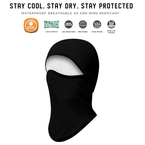 Image of Obacle Balaclava Face Mask Men Women for Sun Protection Motorcycle Fishing Raves