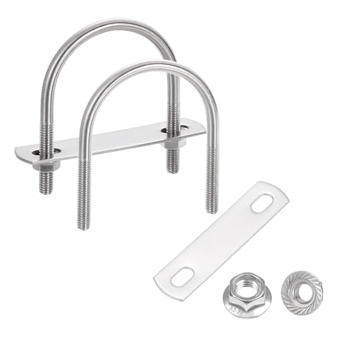 uxcell 2Zbg 1-7/8C` Ci[ChEhU{g 2-1/2C` 304XeXX`[ U{g tWZpibgt g[[pt[v[g ԗp (48mm x 64mm)