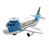 Teamsterz Metro City Flugzeug-Transporter | Frachtflugzeug Spielset mit Autos | Spielzeugflugzeug mit 16 Zubehörteilen: Spielzeugautos & Spielzeughubschrauber | Autotransporter mit Aufbewahrung & Ramp