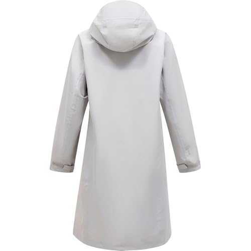 Parka Shell Treeline Peak Performance veste technique imperméable haut de gamme teinte smoke