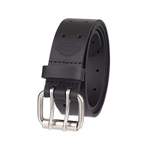 Dickies Men’s Leather Double Prong Belt