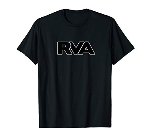 Classic Black RVA Logo - City of Richmond VA State Capital T-Shirt