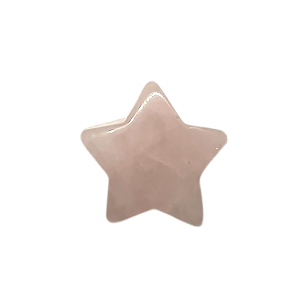 VIE Crystal Star, 2cm, Rose Quartz