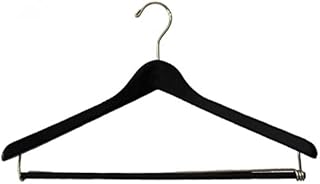 NAHANCO 2217CHPB Extra Thick CONCAVE Suit Hanger, 17