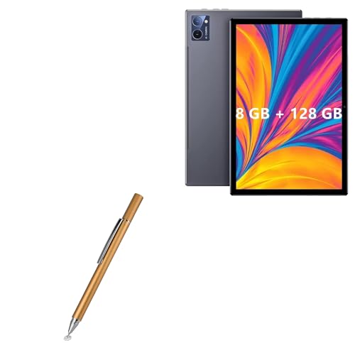 BoxWave Stylus Pen Compatible with JXCNSNW TYD-109 Tablet (10.1 in) - FineTouch Capacitive Stylus, Super Precise Stylus Pen - Champagne Gold
