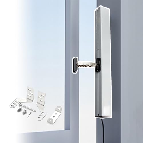 Image of Automatic Window Opener(300-800mm), Single Chain Window Openers, Max 600N, Energy + No Rust, for Casement Windows Opening/Closing, Skylight, Roof Vent ,300mm,Only Motor