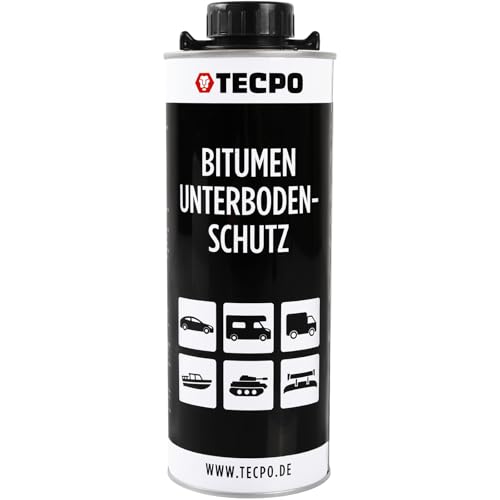 TECPO Protezione sottoscocca bitume nero, 1 l
