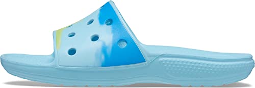 Image of Crocs Unisex Adult Classic Tie Dye Graphic Slide