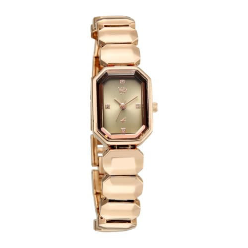 Image of Fastrack Vyb Celeste Quartz Analog 3 Hands Alloy Strap Watch for Girls