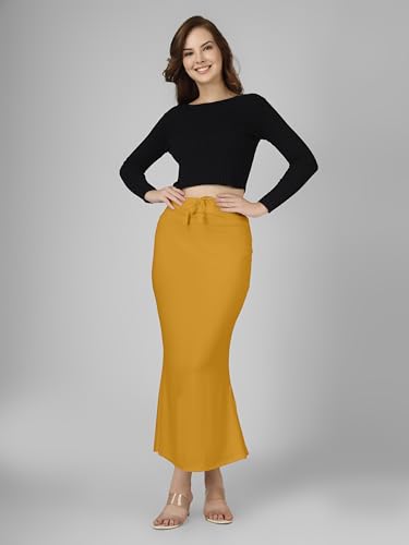 Image of Nexsus Stretchable Saree Shapewear | Petticoat for Women | Cotton Blended | Skirts for Women | Shape Wear Dress for Saree | Available in 80+ Colors and Plus Sizes