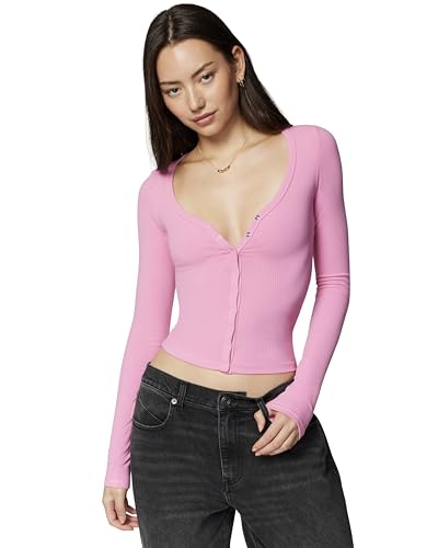 Image of Florence by Mills Women's Happy Place Lounge Baby Snap Cardi Top