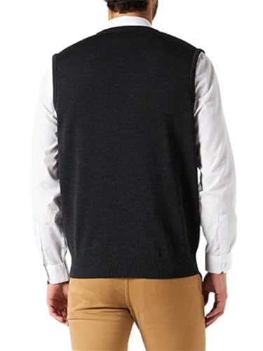 TdvcpmkkMen's Golf Sweater Vest V Neck Sleeveless Pullover Casual Soft Knit Sweater Vest3