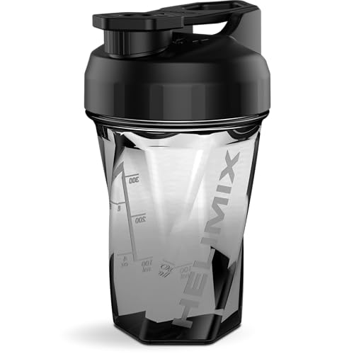 Dieta para Perder Grasa: Menús y Consejos Prácticos 10 Helimix 2.0 Shaker de Proteínas, 500 ml (20 oz) - Batidora Portát...