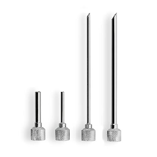 AmazWhip Whipped Cream Dispenser 4 Injector Tips Of Stainless Steel