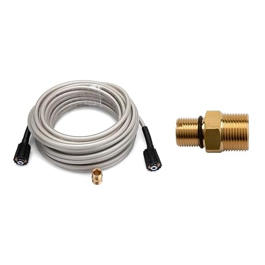High-Pressure Washer Hose Bundle