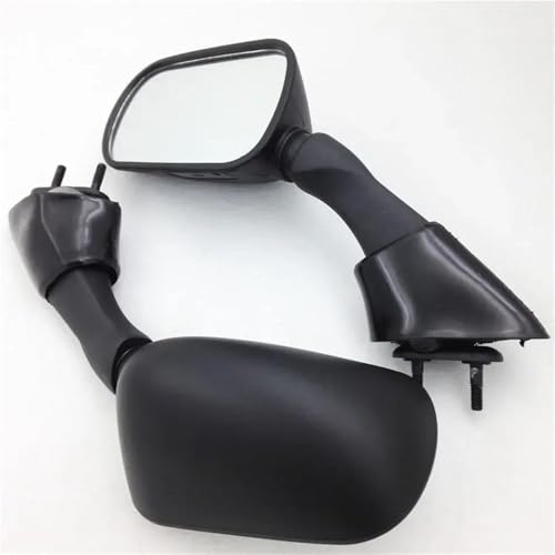 Espejos retrovisores laterales negros para Yamaha FJR1300 2003-2005 que eliminan vibración