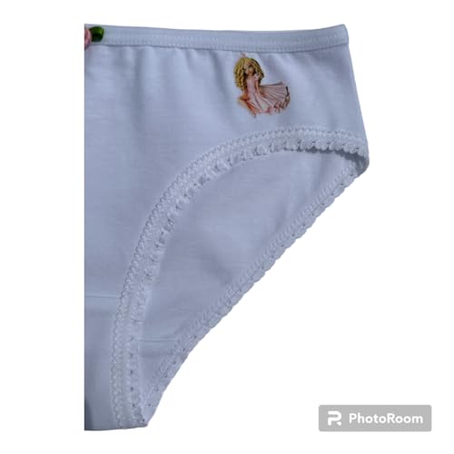 Generic -DaVi Little Girls Bikini Underwear Tagless Cotton Penties Doll 5 pack4