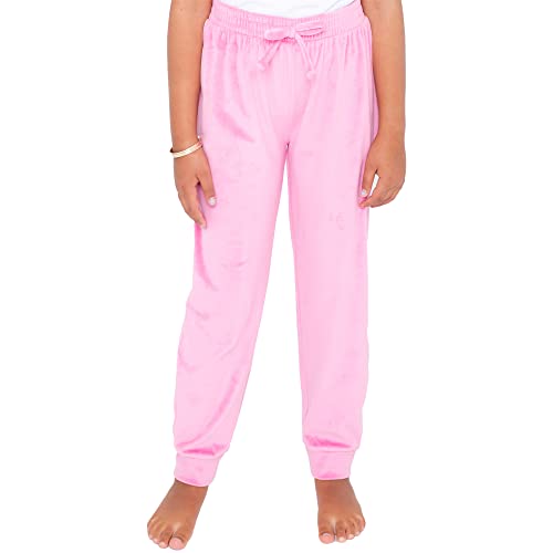 Image of BTween Girls 3 Pack Velour Jogger Pant Set Solid, Tie Dye or Camo Sweatpants for Girls