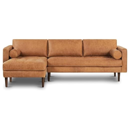 POLY & BARK Napa Leather Couch