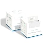 ataraxia Disposable Face Towels XL, Cotton Clean Towel for Face Travel Pack of 100, 10x12'' Extra Thick Soft Facial Cleansing Towelettes Wipes for Drying | Washing | Skin Care (2 Pack)