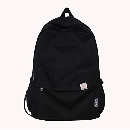 Women Aesthetic Backpack Solid Color Cute Backpack Large Laptop Backpack Women Kawaii Backpack for Daily,Travel,Work4