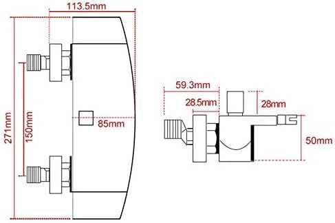 Kit robinet de douche avec mitigeur monocommande pour stopper les fuites d'eau - 2