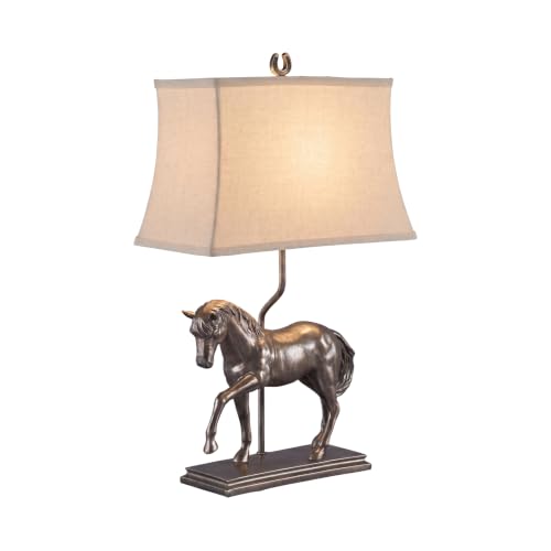Signature Design by Ashley Sandorman Horse Table Lamp Bronze