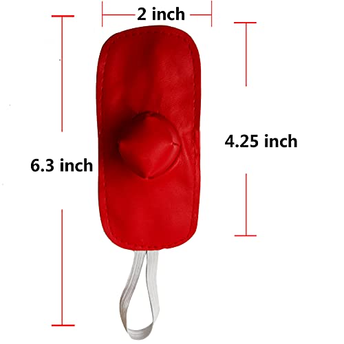 Arlinal Gamefowl Spplies Rooster Cocks Chicken Mitt Para Gallos Hen Fighting Protection 2 Pairs Blue Red #TOP1